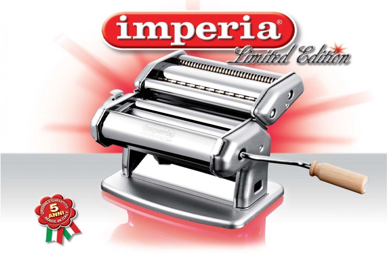 Imperia Pasta Machine Limited Edition made in Italy sold by kasbahouse.com