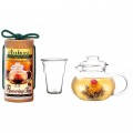 Flowering Tea Set with 40 Ounce Pot Clear 