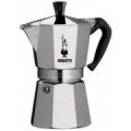 Bialetti Moka Espresso Maker  6 cup Size Little Man Logo made in Italy