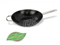Ilsa wok eco friendly 12 inches with ceramic non stick coating made in Italy