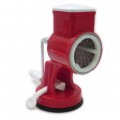 Suction Cup Cheese Grater P375 red