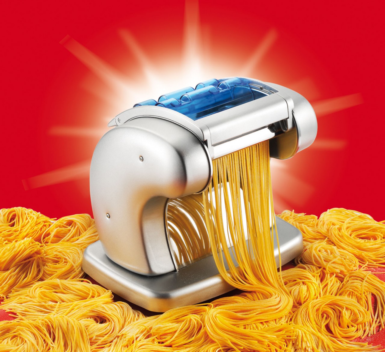 Imperia Pasta Presto 5 3/4 Pasta Machine 720 - 120V, 85W