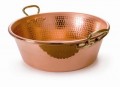 Mauviel Cookware  M Passion Copper Jam Pan with Bronze Handles made in France 10.6 QT