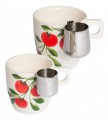 set of Mini milk pitchers made in Italy