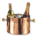 Decor Copper Double Chiller Ice Bucket with Aluminum Insert champagne wine bee