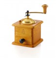 Manual coffee grinder Wooden in natural beechwood made in Italy by Tre Spade